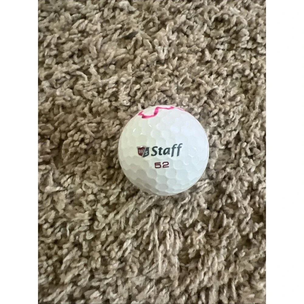 Paula Creamer Signature LPGA Autograph Golf Ball Wilson Staff